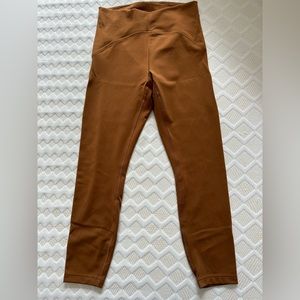 Lululemon Leggings, size 8, color terracotta